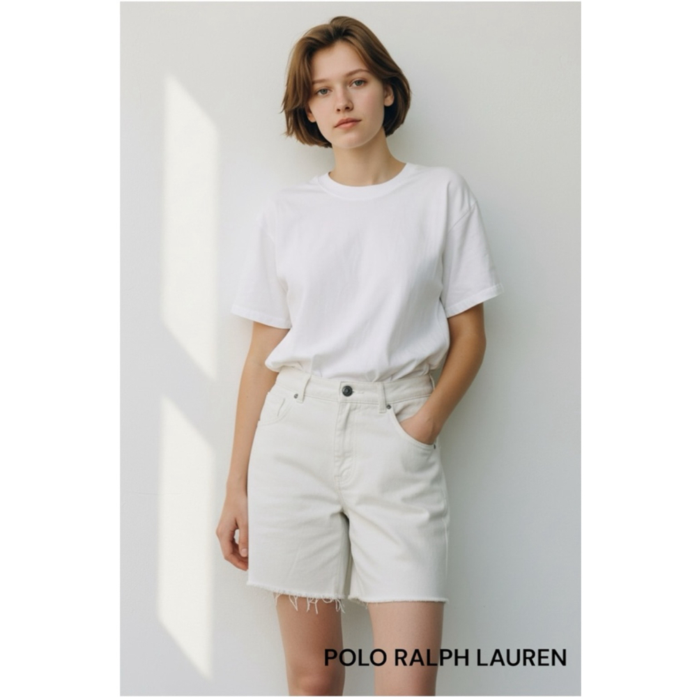Women's Ralph Lauren White Shorts Size 4